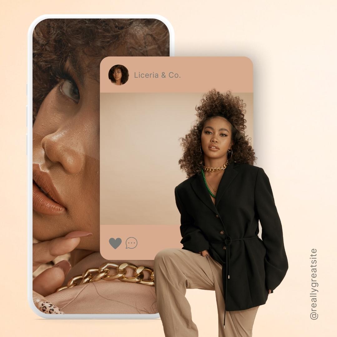 Canva Template & Lightroom Preset